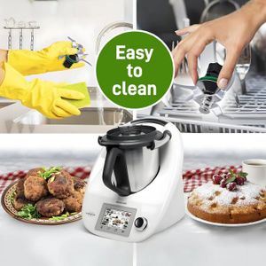 Accessoire Thermomix Tm5 Tm6 Couteau Mélangeur 4 Lames Couteau Mélangeur Thermomix TM5 TM6 - 4 Lames Acier Inox, Joint Étanche, Rotation Bidirectionnelle Accessoire Robot Cuisine Vorwerk