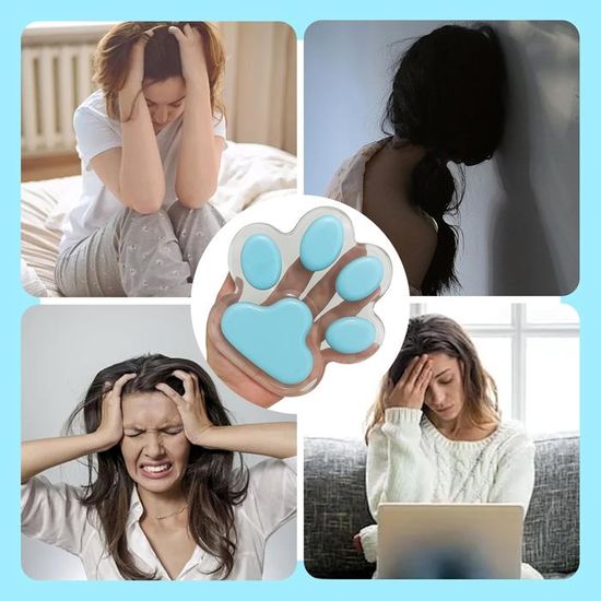 Lot De 2 Jouets Anti-stress Squishy En Forme De Chat - En Silicone Doux, Couleurs Vives - Idéal Pour Décompresser à La Maison Ou Au Bureau