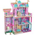 KidKraft - Maison de poupées/château Princess Party en bois avec 30 accessoires inclus-0