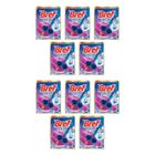 BRAND Lot de 10 Blocs WC 50g Color Activ+ Fleurs sauvages - Nettoyant Détartrant toilettes