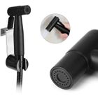 DELAMAN Douchette WC - Shattaf - Kit Hygiénique - Acier Inoxydable - Noir - Économie d'eau