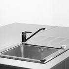 Robinetterie Cuisine Tango Plus mitigeur évier noir Essebagno