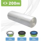 SONESTA 200 M. ECO Recharge de poubelle à couches Sangenic | Angelcare | Litière Litter Locker II | Recharge de sacs Anti-Odeurs compatible