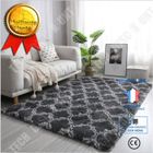 TECH DISCOUNT Tapis - GOGOLOVING - Shaggy - Gris - 60x160cm - Antidérapant