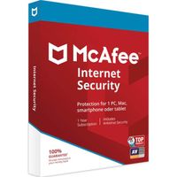 McAfee Internet Security 2021 | Appareils illimités | 1 An | PC-Mac-Android-iOS [Télécharger]
