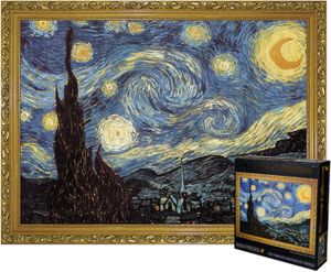 PUZZLE Puzzle 3000 Pieces Adultes Nuit étoilée Van Gogh 1