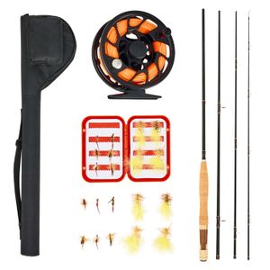 Kit De Pêche à La Mouche 22 Pièces – Coffret Bois – Outils Pour Monter Mouches