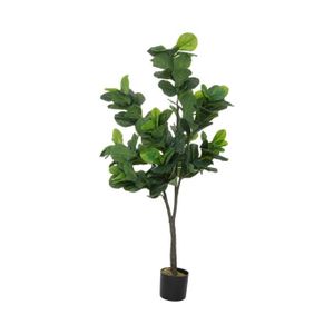 FLEUR ARTIFICIELLE Atmosphera - Plante artificielle Ficus lyrata en p