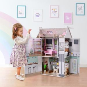 MAISON POUPÉE Maison de poupée - Teamson Kids - Multicolore - 64