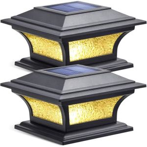 LAMPE DE JARDIN  Lampadaire Solaire Extérieur - Siedinlar - Lumière