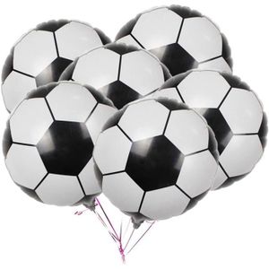 BALLON DÉCORATIF  Lot De 20 Ballons De Football En Aluminium - Pour 