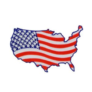 Patch écusson brodé Drapeau IDAHO  Thermocollant USA AMERICAIN ETATS UNIS 