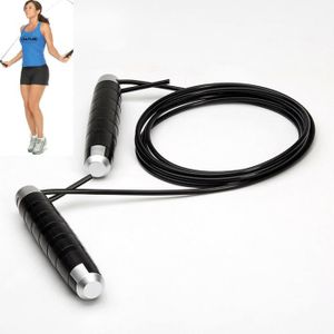 Corde /à Sauter Corde /à Sauter Crossfit Boxe MMA HIIT C/âble r/églable /à Double Saut Corde /à Sauter Haute Vitesse Id/éal pour Le Fitness de Vos s/éances dentra/înement Metcon et Fat Burning.