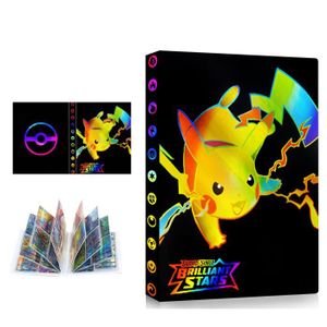 Generic Album de collection Pokemon de 240 Cartes +100 Cartes Pokemon + 5  VMAX Bonus à prix pas cher