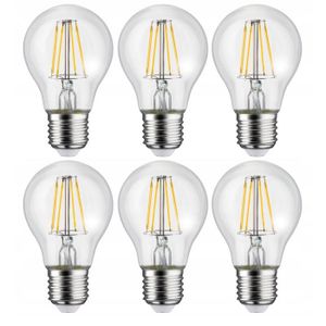 AMPOULE - LED 6x Maclean, Filament LED E27, 8W, 230V, WW blanc c
