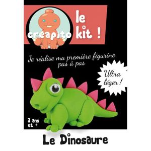 JEU DE PÂTE À MODELER Kit de pâte à modeler pour créer des dinosaures - Creapito - MegaCrea