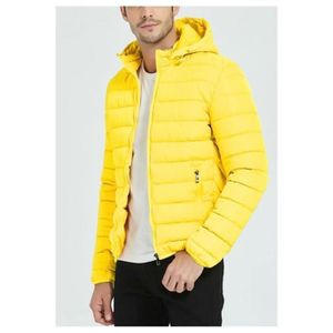 DOUDOUNE doudoune a capuche Jaune Homme