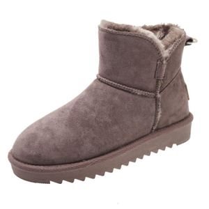 Chaussure femme bottes neige marron Cdiscount