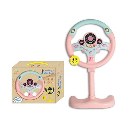 Volant de voiture en gros avec musique légère jouets d'éducation précoce pousset
