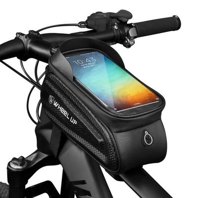 Sacoche Guidon Pour Trottinette électrique – étanche, Compatible Téléphone Jusqu'à 7,5", écran Tactile, Rangement Intégré