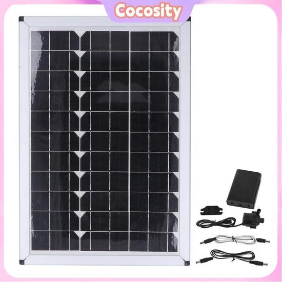 Pompe De Fontaine Solaire Pompe à Eau Solaire Panneau Solaire Pompe