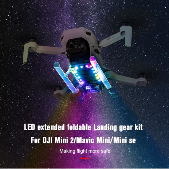 STARTRC Mini 3 Train D'atterrissage Pliable, Landing Gear Élévateurs Pour DJI Mini 3 Drone