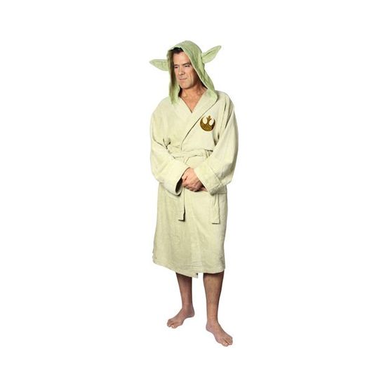 STAR WARS Peignoir robe de chambre Yoda adulte Cdiscount Maison