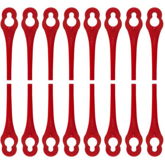 Lames Fat18b3 20 Lames Florabest Pour Tondeuse FAT 18 B3 - Pièce Originale LIDL - Compatible IAN 273039 Lames Tondeuse Florabest