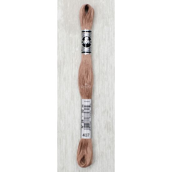 Dmc 107 Thread Broder spécial DMC 107 grosseur 25, éch. 32m Col. 407 - Cdiscount ...