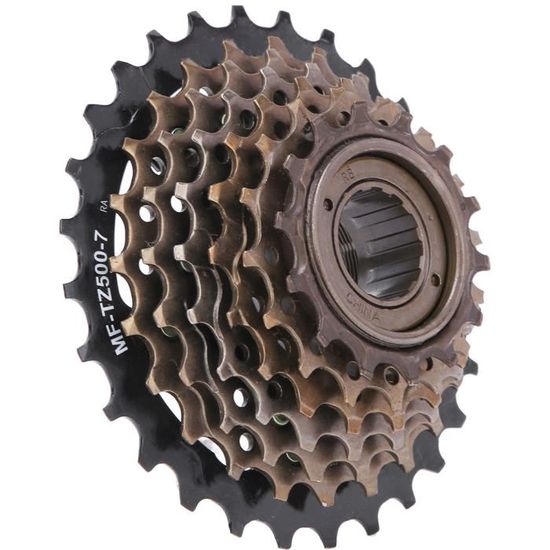 Buachois Roue Libre 7 Vitesses Vélo Cassette Acier Inoxydable - Pignon VTT Compatible