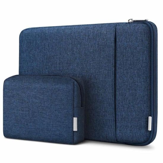 Inateck Housse 13 Pouces 360° Protection Compatible avec MacBook Air Pro M3/M2/M1, XPS 13
