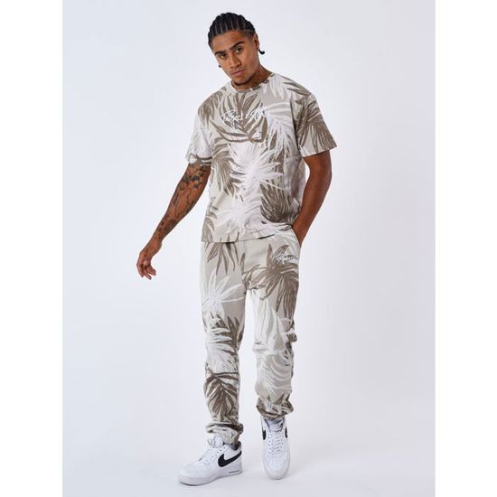 Project X Paris BAS DE JOGGING TECHWEAR - Tracksuit Bottoms - Greige/grey - Zala