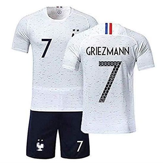 T Shirt Garcon Maillot De Football France 2 Etoiles Short Coupe Du Monde 2018 Cdiscount Sport