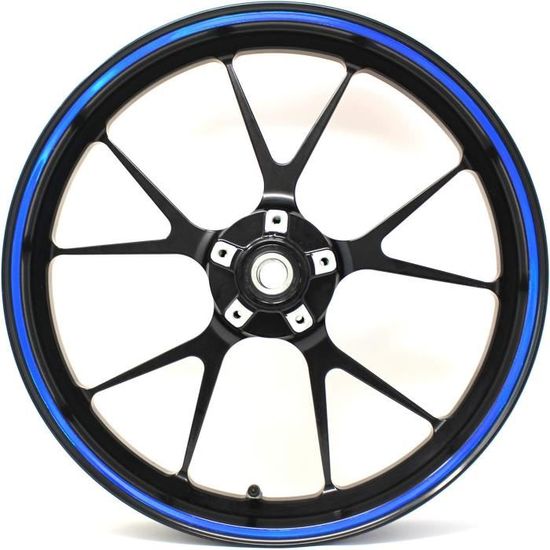 Autocollant Bord De Jantes Moto GP Italie - Tri-colore | Largeur 5mm Ou 7,5mm, Style Racing