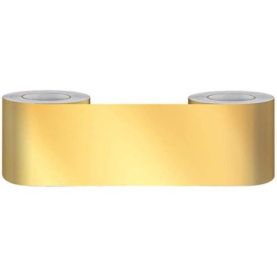 Moulure Autocollante Or/chrome 6mm X 15m - Barre De Contour Voiture Et Maison