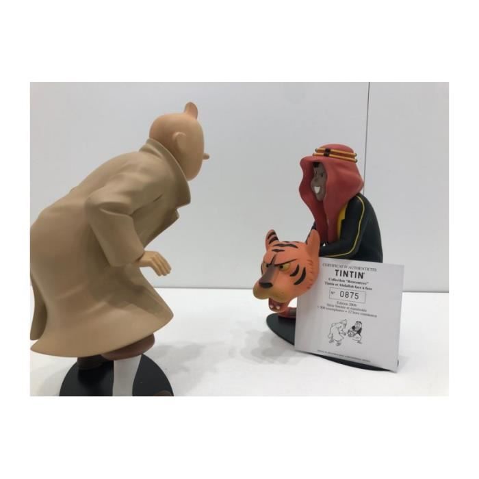 Sculptures Leblon Delienne Tintin & Abdallah - Coke En Stock - Édition Limitée 2006