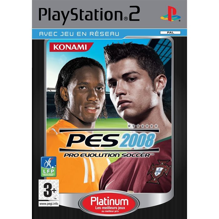 Konami Pro Evolution Soccer 2008 Platinum / Jeu Console P