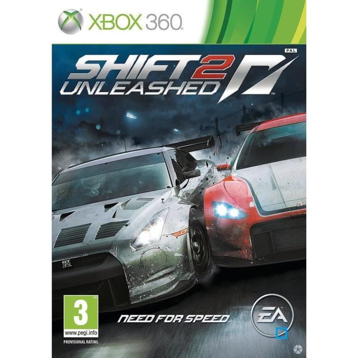 Shift 2 Unleashed Jeu XBOX 360