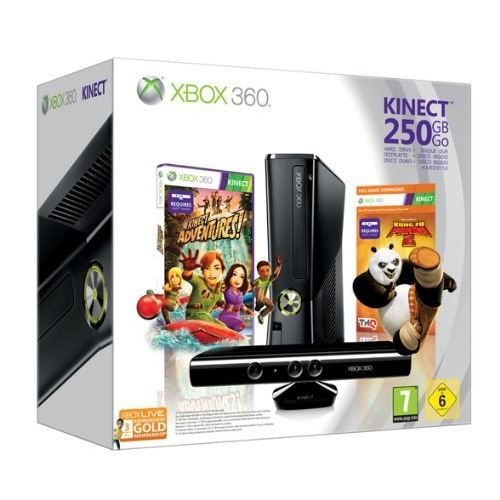XBOX360 250Go KINECT+ KUNG FU PANDA 2+ LIVE 3 MOIS