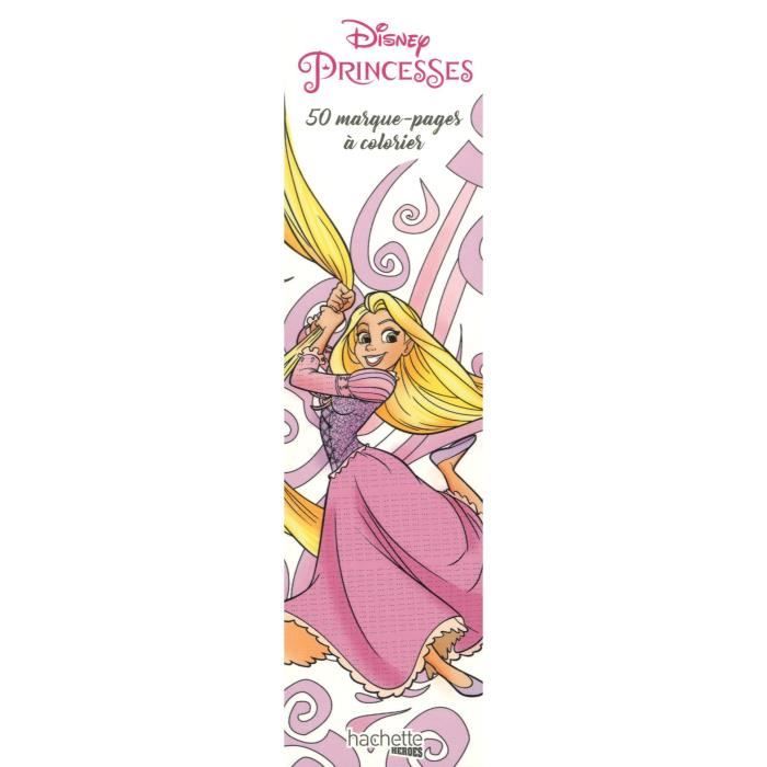 50 Marque-pages Disney Princesses à colorier - Achat ...