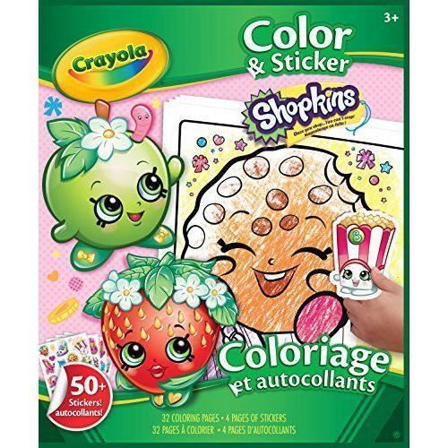 Vivid Imaginations 04-5854 - Loisirs créatifs - Vivid Imagination SHOPKINS couleur et Sticker Book Multicolore