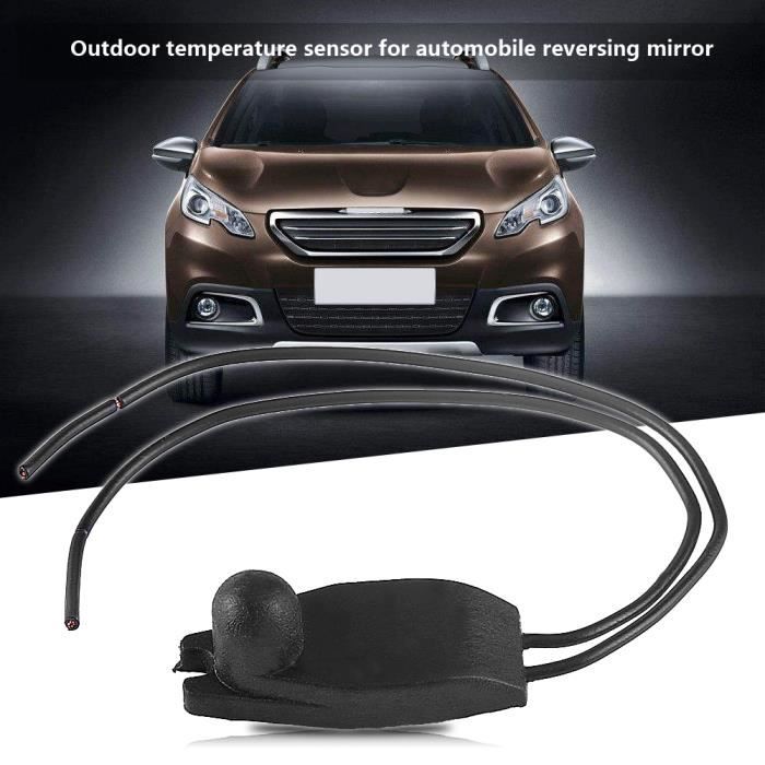 AIZHIYUAN Sonde de température d'air de transit extérieur de voiture pour PEUGEOT 206 207 208 306 307 407