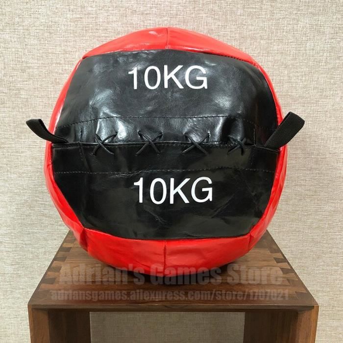 2-4-6-8-10KG Crossfit balle de médecine de gymnastique 35cm boule murale vide exercice lour - Modèle: 10KG Empty Ball -