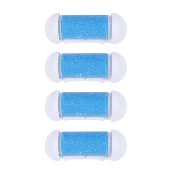 4 pcs Pied Fichier Recharges Grossier Ergonomique Rouleau Remplacements Tête Morte Enlèvement Callus Remover Têtes de