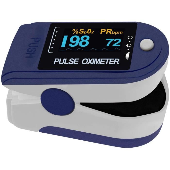 PULOX PO-200 solo doigt oxymètre de pouls et capteur de cardiofréquencemètre avec écran OLED
