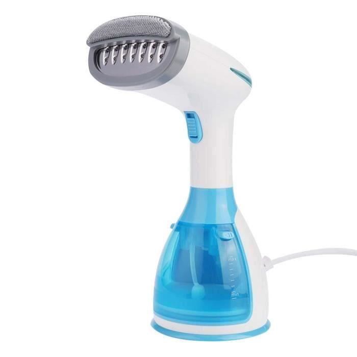 Fer à vapeur de voyage de vapeur de vêtement portatif bleu 1500W (220-240V)