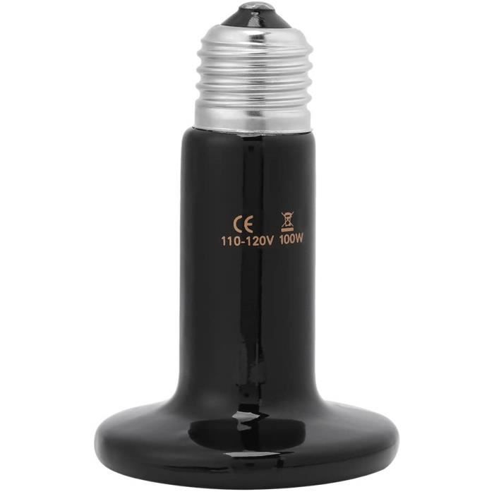 LAMPE CHAUFFANTE Lampe Chauffante pour Poussins 110Vceacuteramique Ampoules agrave Rayons Infrarouges Volaille Lampe Chauffant360