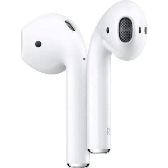 APPLE AirPods 2 - Avec étui de charge - Sans fil –