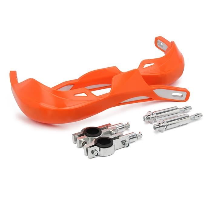 Pièces Auto,Moto 22mm 28mm guidon main gardes protège mains Protection pour KTM KAWASAKI HONDA YAMAHA SUZUKI Pit Dirt - Type Orange