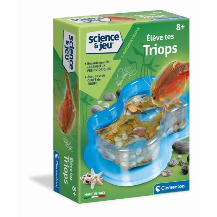 Clementoni - Science & Jeu - Élève tes triops